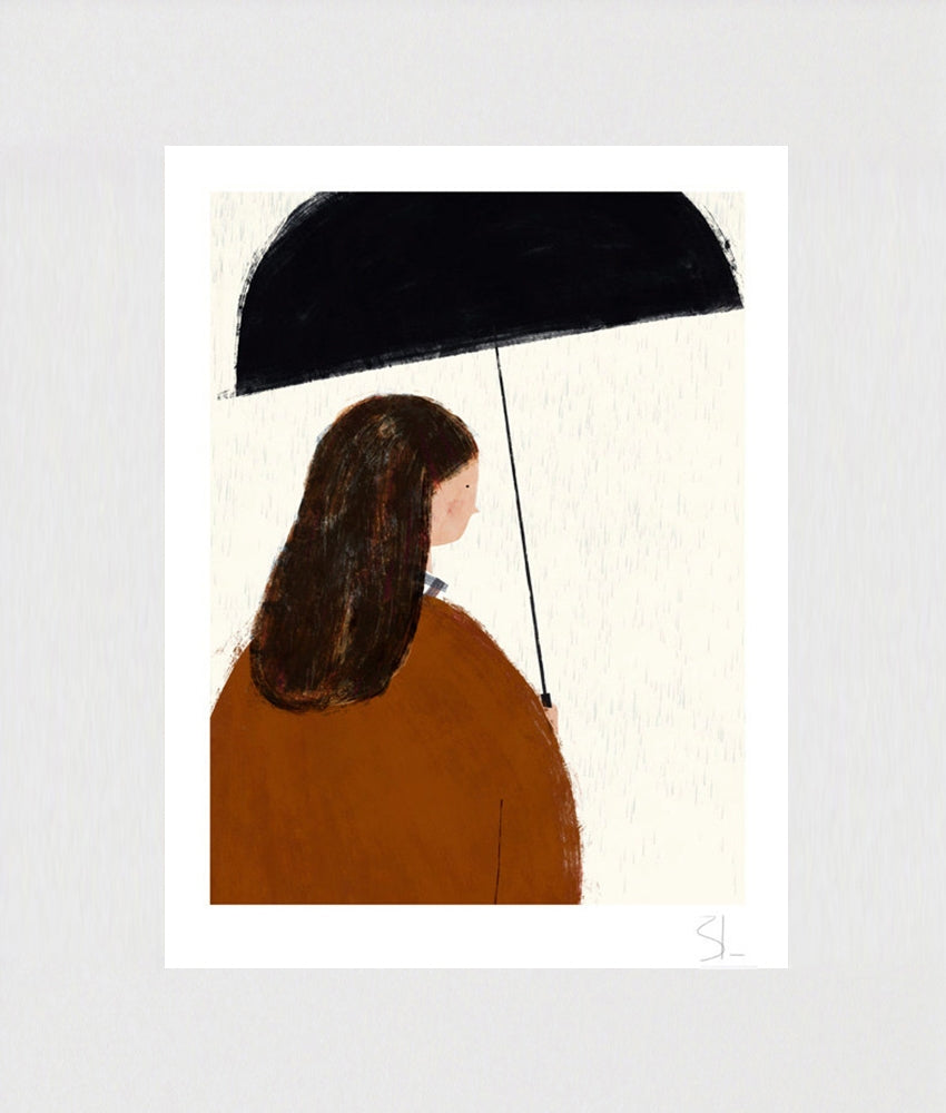 Autumn Girl Unframed