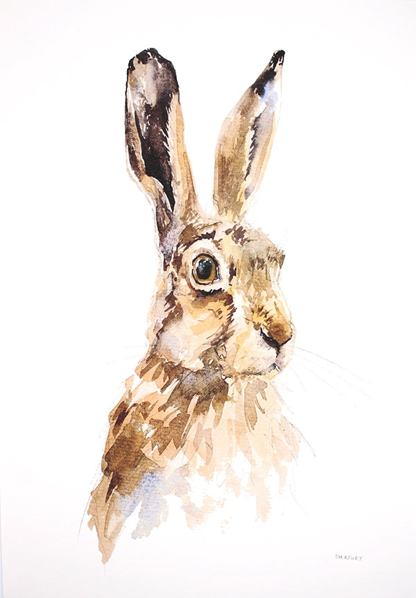 Print Animals - Autumn Hare-Available In One Size Only-Unframed