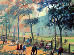 Print - Autumn Light At The City Hall, Belfast