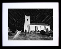 Ballintoy Star Trail Black Frame
