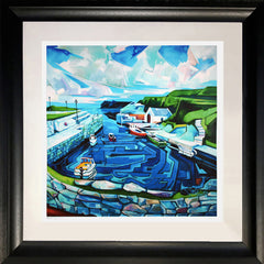 Print - Ballintoy Harbour Chunky Black Frame Click & Collect