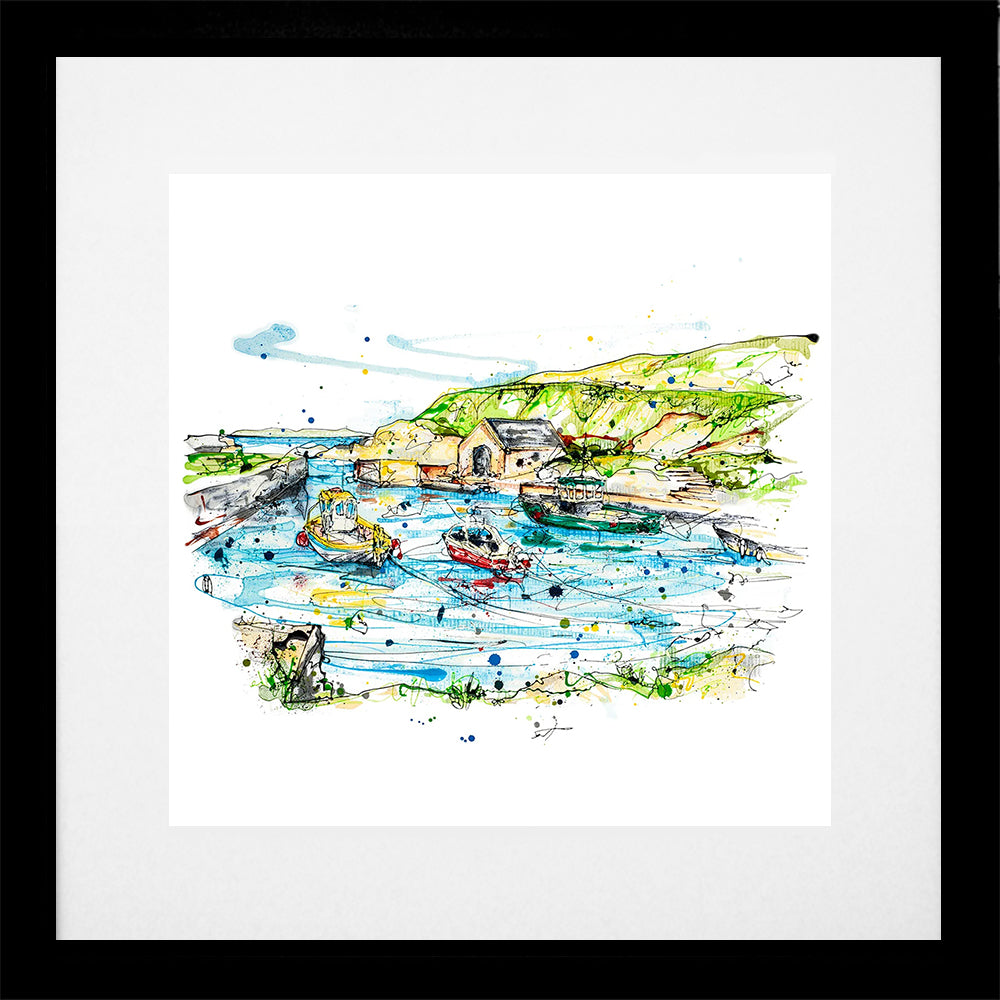 Print Open Edition Landscape - Ballintoy Harbour