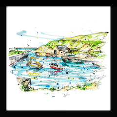 Print Open Edition Landscape - Ballintoy Harbour
