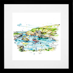 Print Open Edition Landscape - Ballintoy Harbour