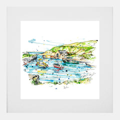 Print Open Edition Landscape - Ballintoy Harbour