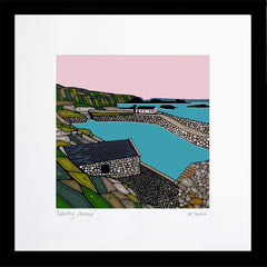 Series 2 - Ballintoy Harbour - Black Box Frame