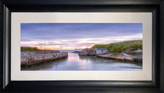 Co Antrim - Ballintoy Sunrise - Ltd Edition Chunky Black Frame
