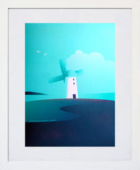 Ballycopeland Windmills White Frame (With Mount)