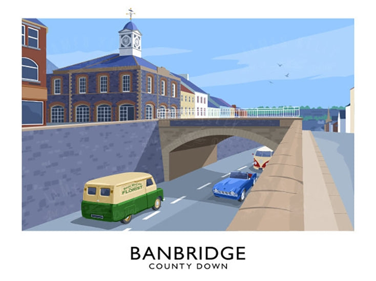 Co Down - Banbridge-70 x 50-Unframed