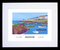 Co Down - Bangor Long Hole Frame Black 40x30 With Mount