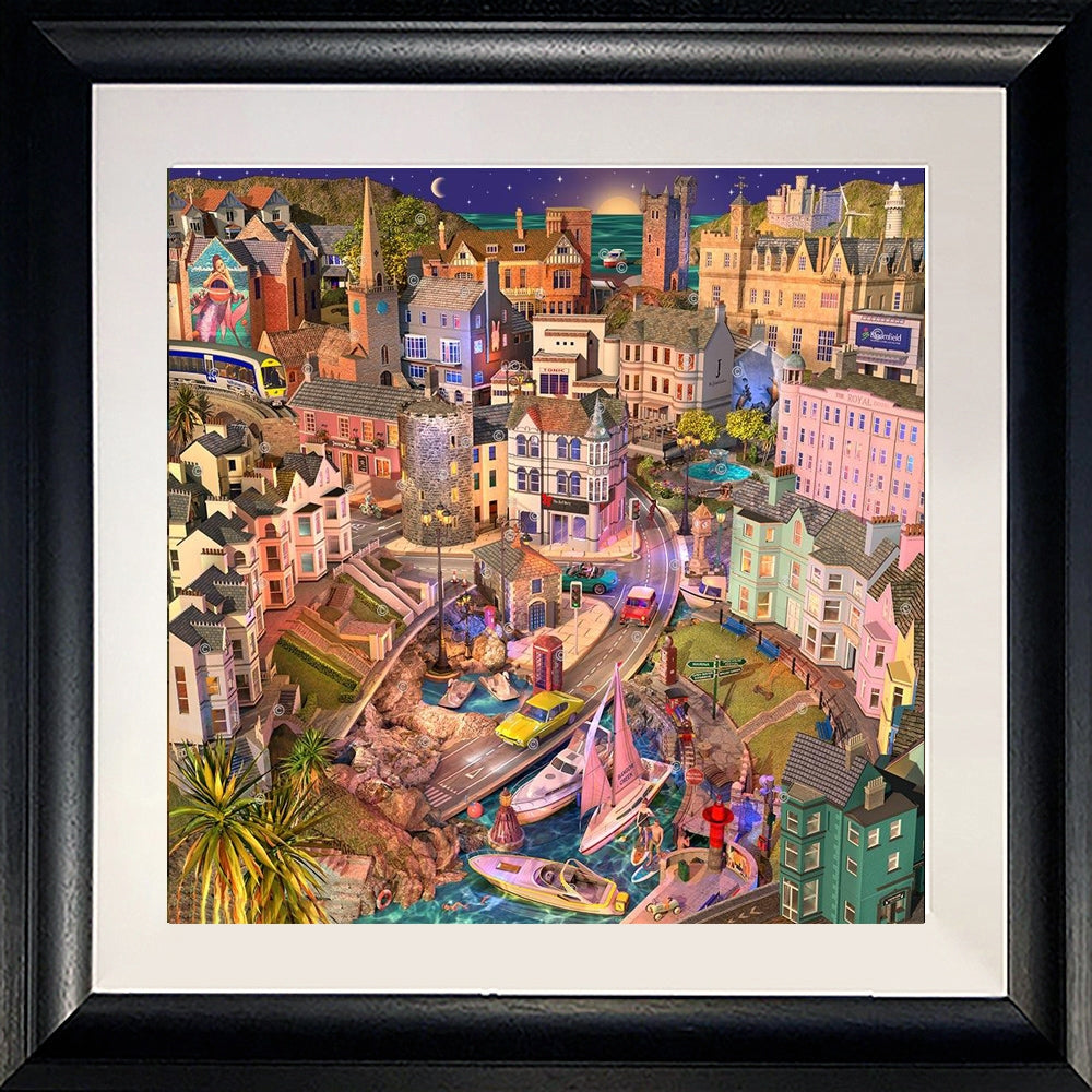 Dream Series Belfast - Bangor Creek-57 x 57-Chunky Black Frame