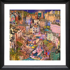 Dream Series Co Down - Bangor Creek-57 x 57-Flat Black Frame