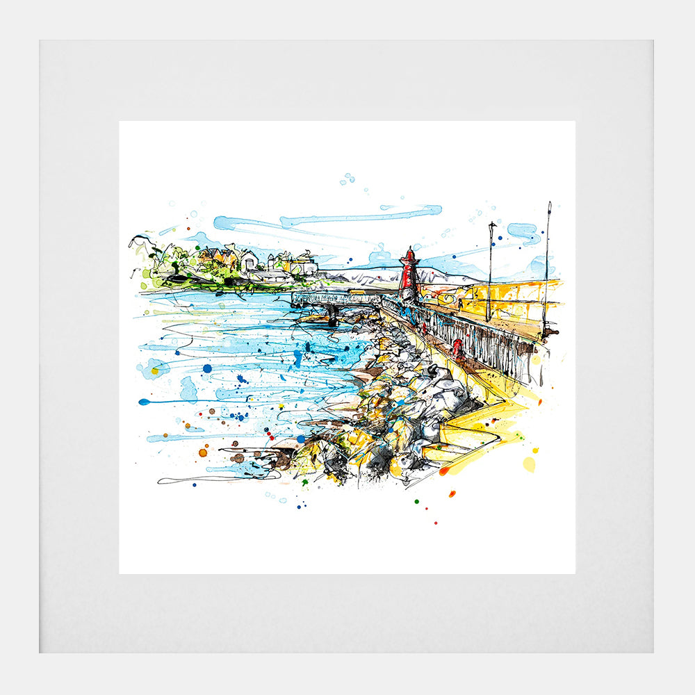 Print Open Edition Landscape - Bangor Pier