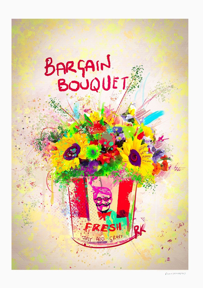 Bargain Bouquet - Unframed