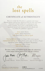 The Lost Spells - Barn Owl Artist Proof