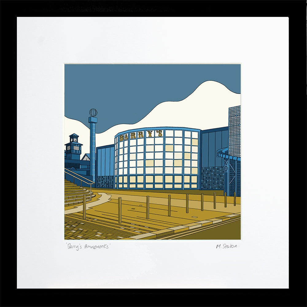 Series 2 - Barry's Amusements - Black Box Frame