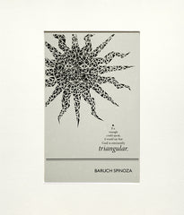 Postcard - Baruch Spinoza Unframed