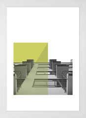 Bauhaus In Yellow Framed