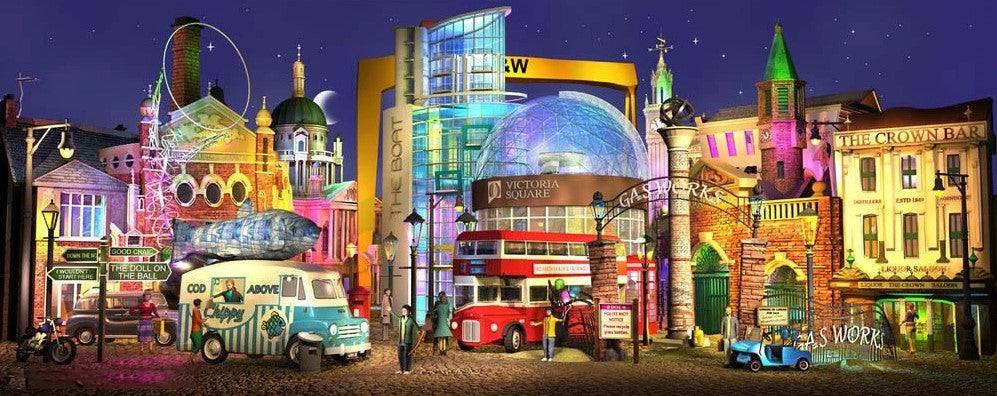 Dream Series - Before The City Sleeps (UF) 81x33