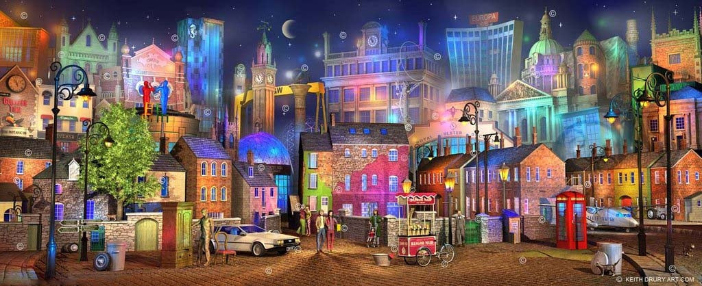 Dream Series Before the Sweetie Mice Unframed