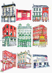 Belfast Bars Unframed