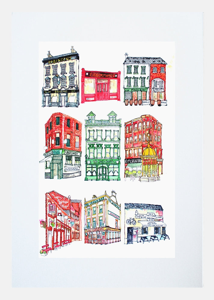 Belfast Bars White Frame