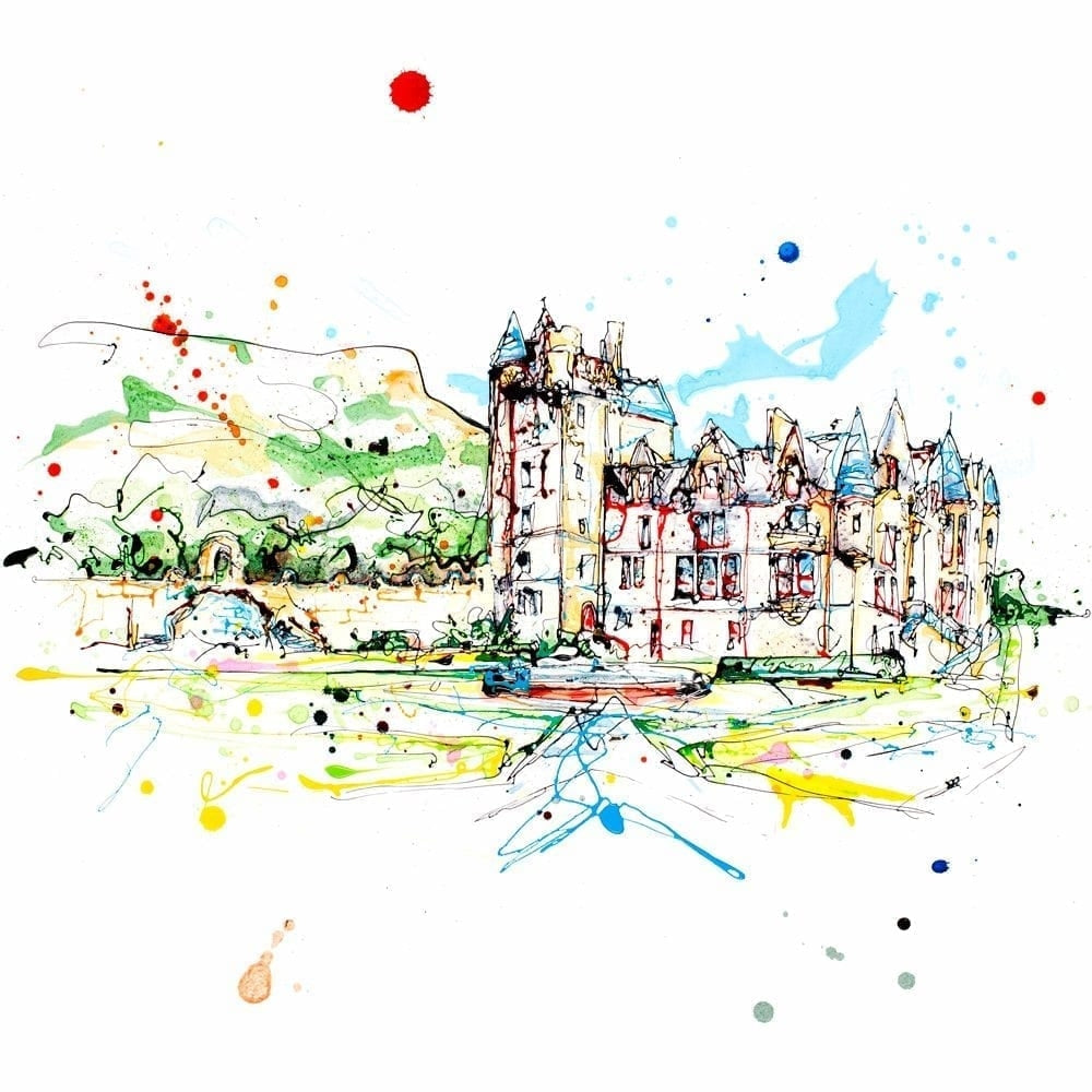 Print Open Edition Landscapes - Belfast Castle