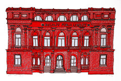 Belfast Library Unframed