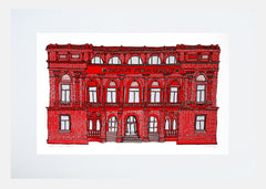 Belfast Library White Frame