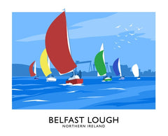 Belfast - Lough Yachts Unframed 70x50