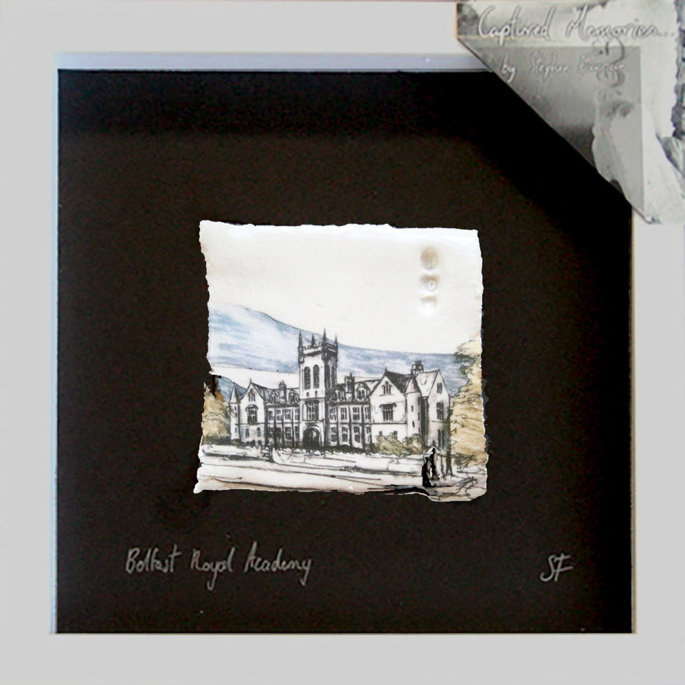 Memories - Belfast Royal Academy Framed 10x10