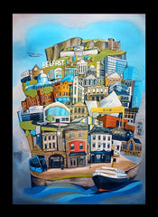 Belfast Flat Black Frame