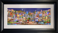 Dream Series Northern Ireland - Belfast Bay-81 x 33-Chunky Black Frame