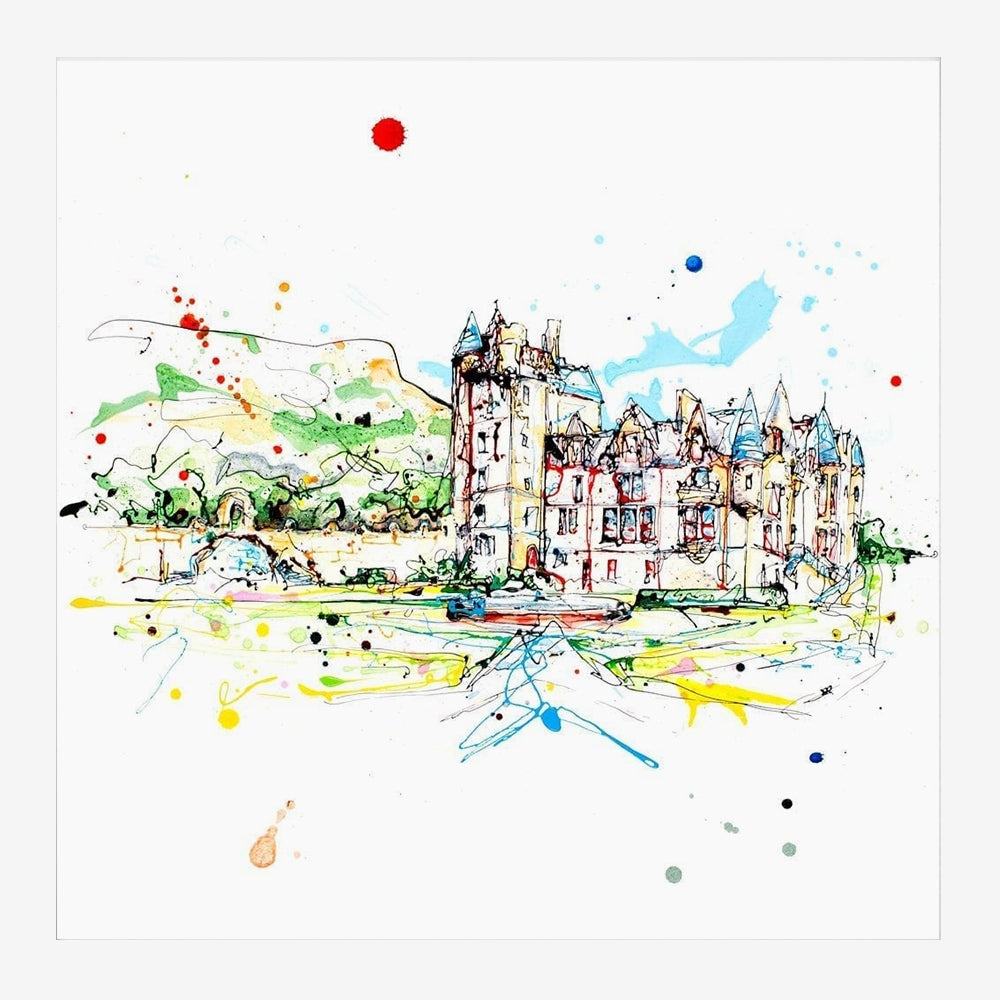 Print Open Edition Landscapes - Belfast Castle-30 x 30-White Box Frame (No Mount)