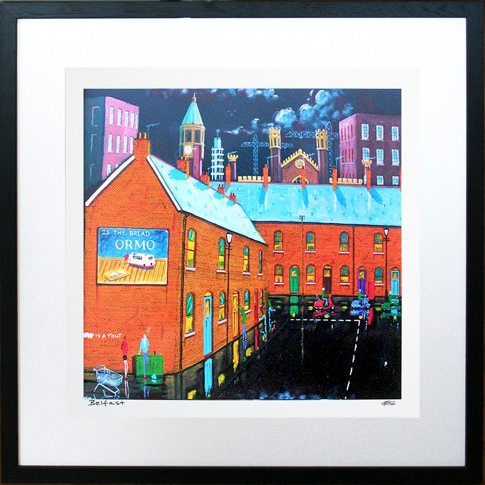 Belfast Framed 40 x 40