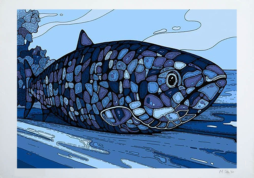 Belfast Fish Sculpture (UF) 36X26