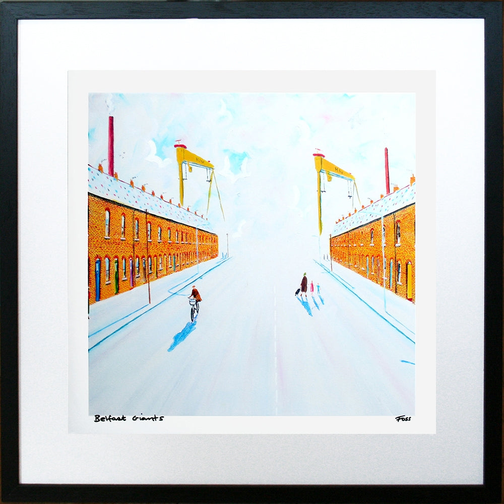 Belfast Giants Framed 40 x 40
