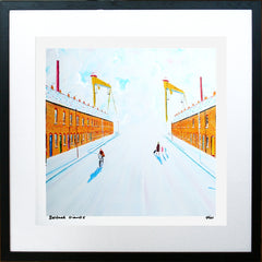 Belfast Giants Framed 40 x 40
