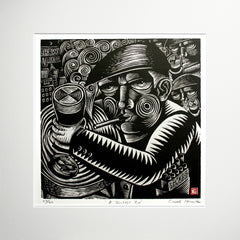 Belfast Pint Unframed