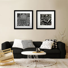 Linoprint - Grand Opera House