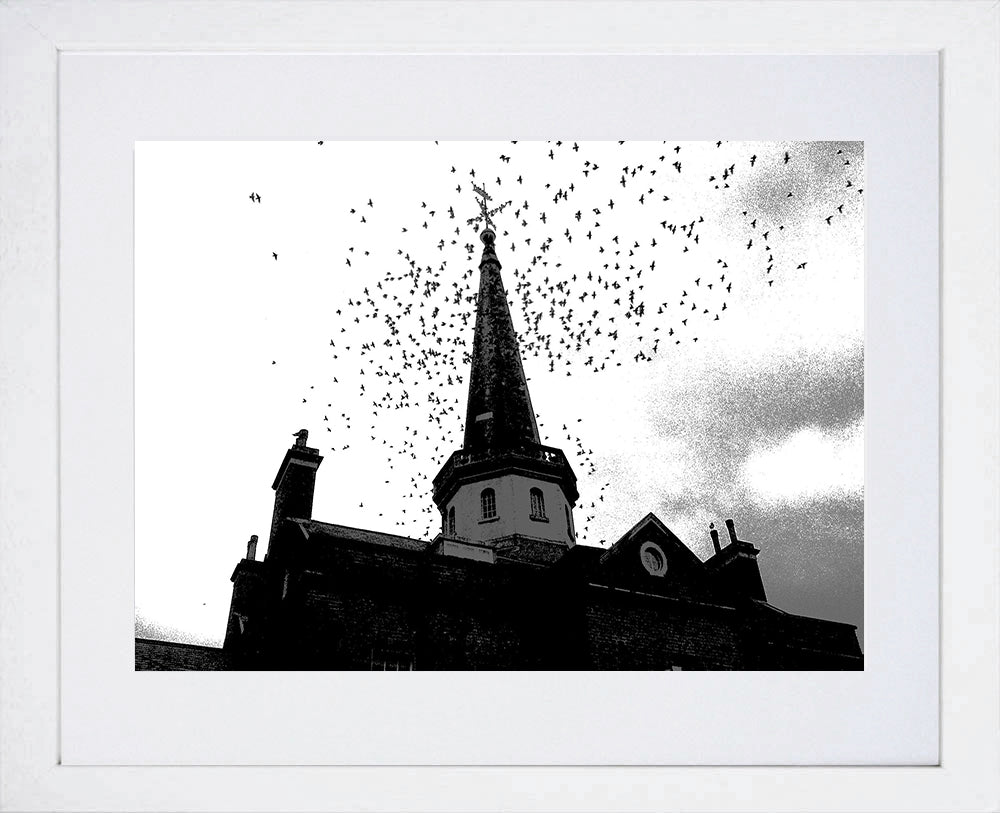 Belfast Poor House White Frame