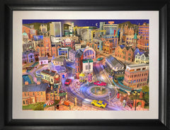 Dream Series Belfast - Southside-76 x 56-Chunky Black Frame