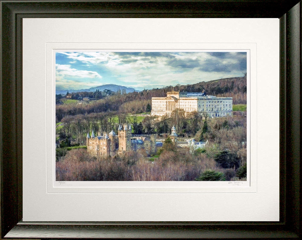 Belfast - Stormont Estate - Black Scoop Frame