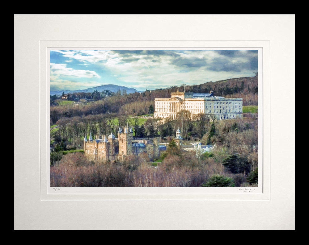 Belfast - Stormont Estate - Flat Black Frame
