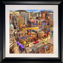 Dream Series Co Down - Belfast Sun Dance-57 x 57-Chunky Frame