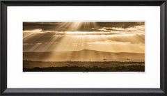 Belfast - Sunset - Ltd Edition Frame Black Box