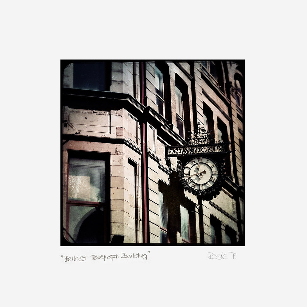 Belfast Telegraph Building-Available In One Size Only-Unframed
