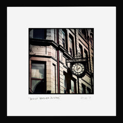 Belfast - Belfast Telegraph Building Black Frame (No Mount)