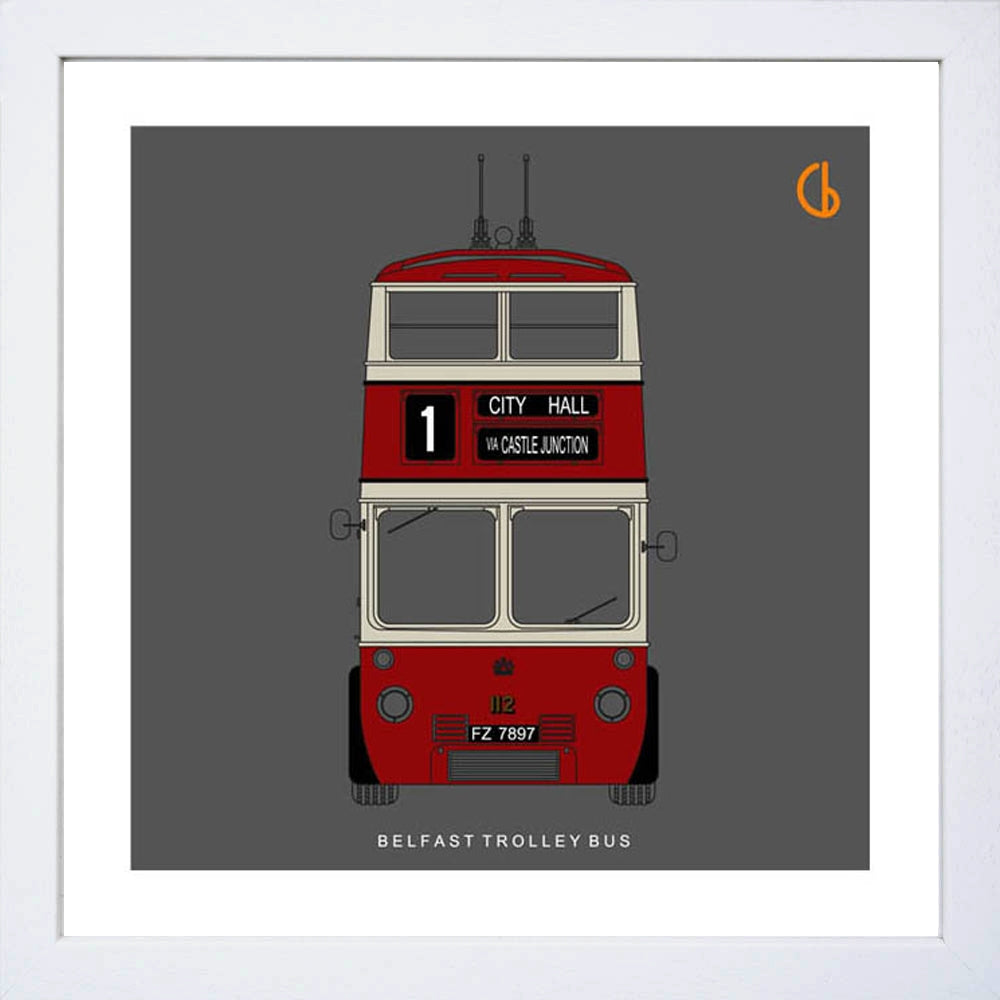 Belfast Trolley Bus-15 x 15