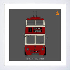 Belfast Trolley Bus-15 x 15